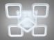 Потолочная LED люстра белая 70W пульт 5 модулей