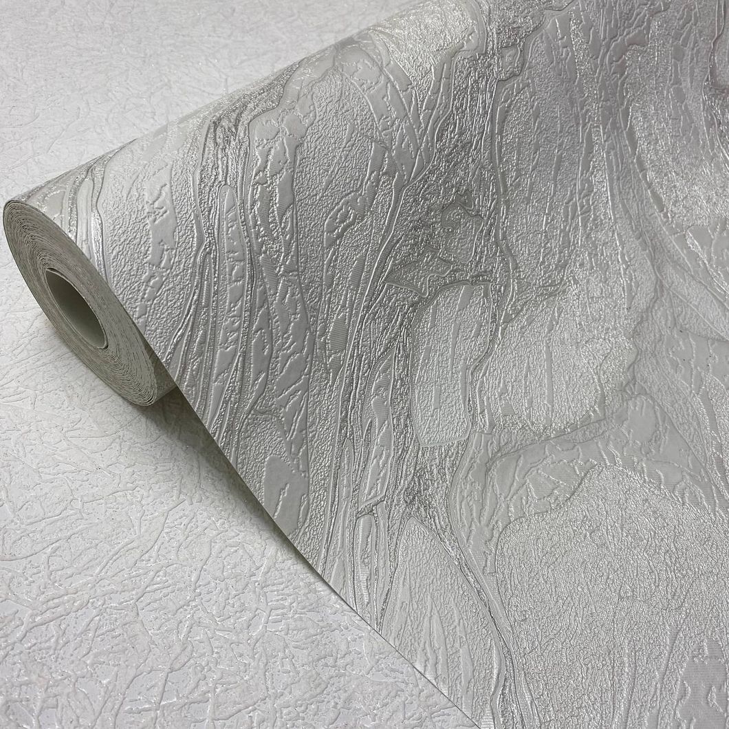 Шпалери вінілові на паперовій основі супер мийка Сіро бежеві В49,4 Барбара 0,53 х 10,05м (5848-03)