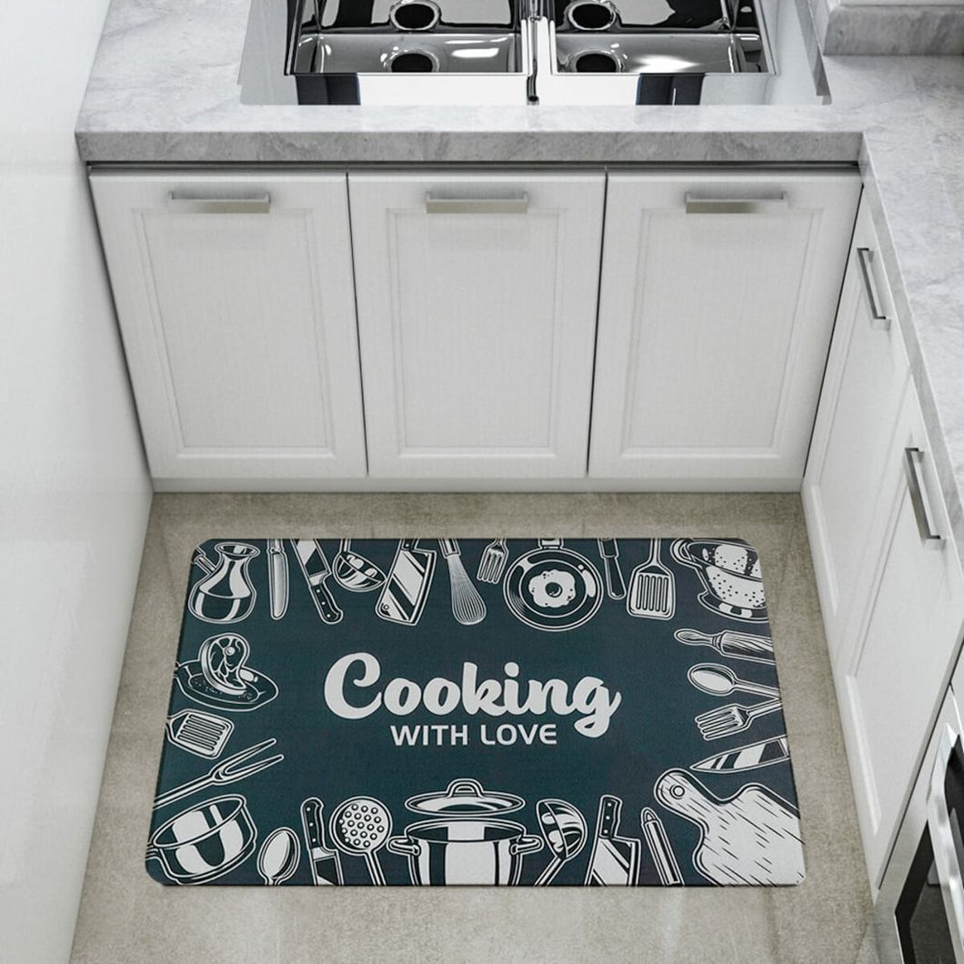 Влагопоглощающий коврик 50*80CM*3MM (D) SW-00001888, Разные цвета, Разные цвета