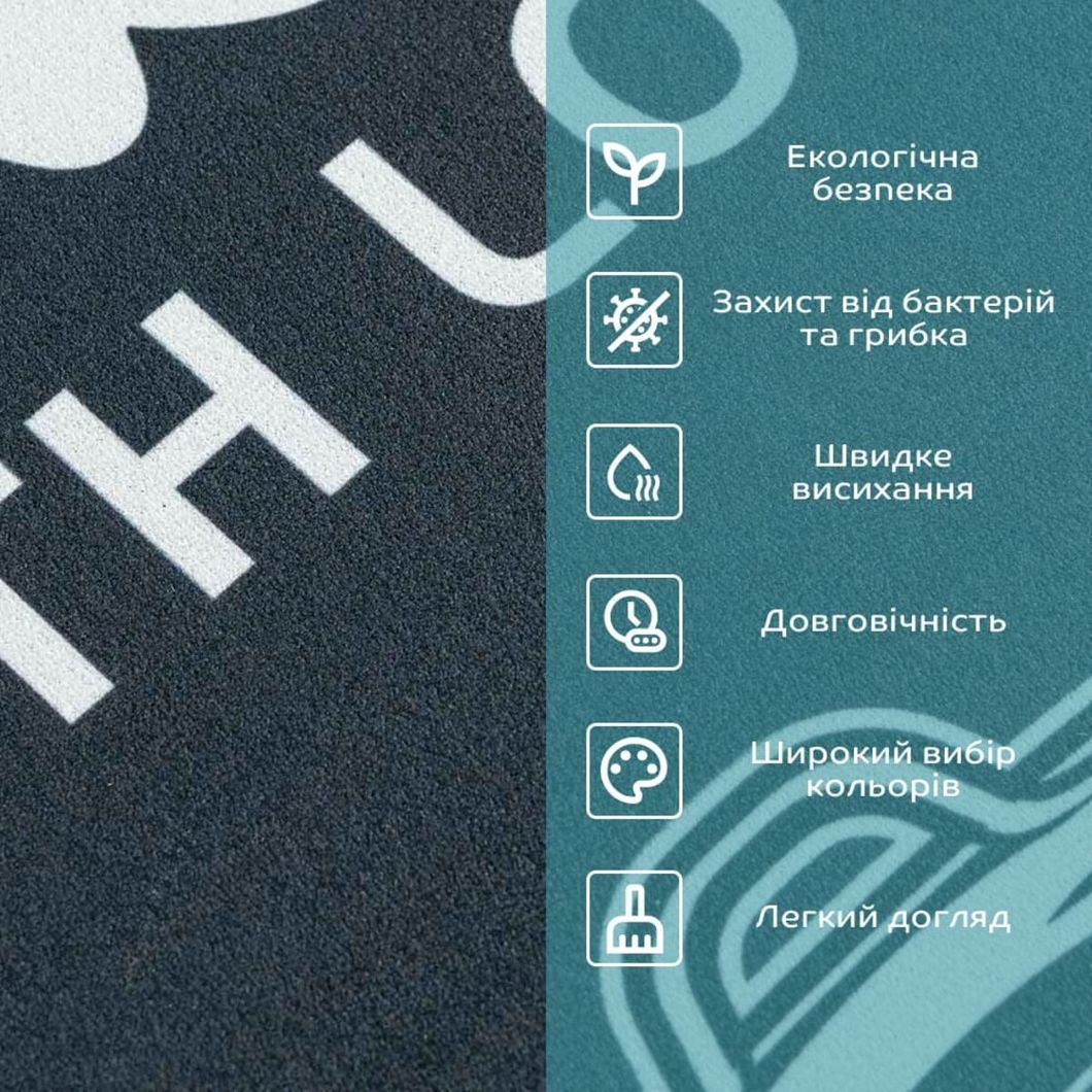 Влагопоглощающий коврик 50*80CM*3MM (D) SW-00001888, Разные цвета, Разные цвета