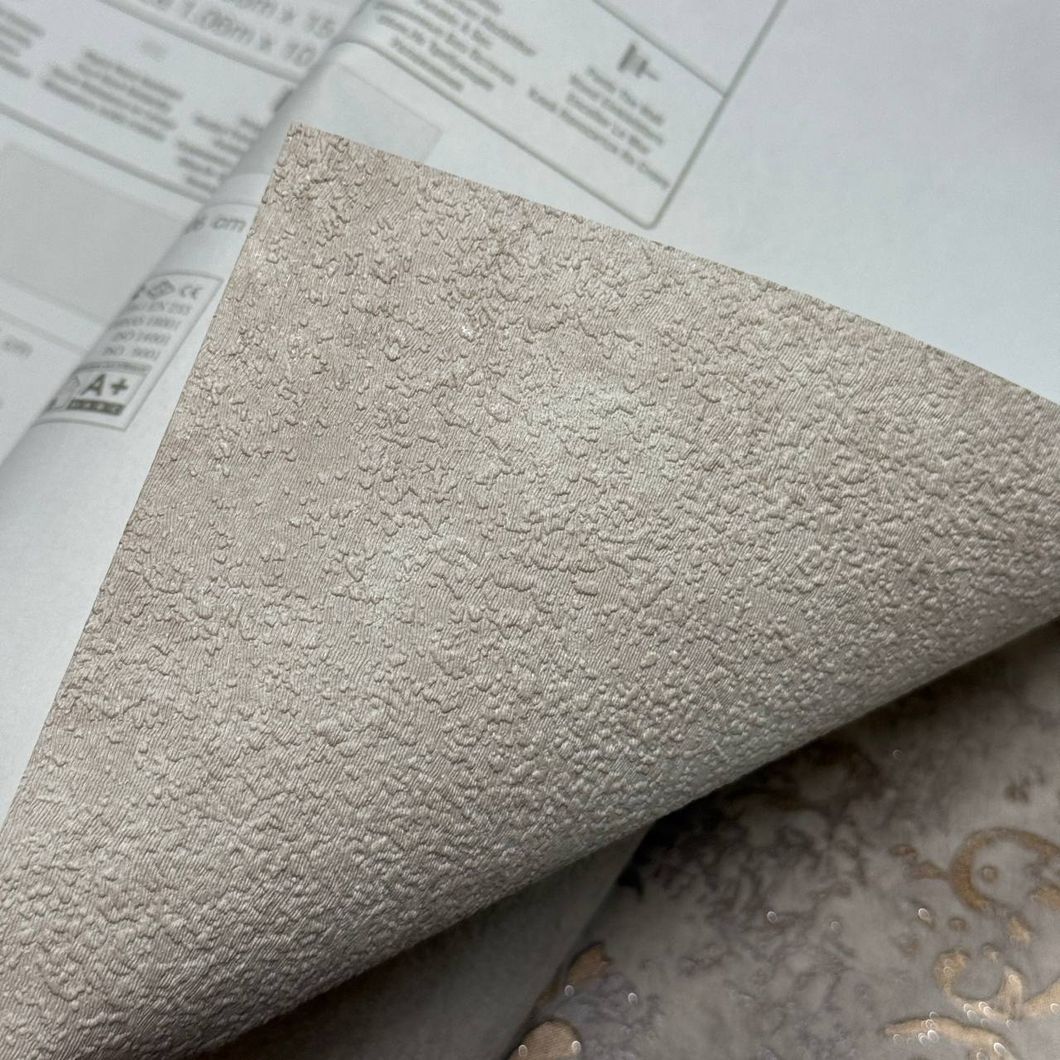 Шпалери вінілові на флізеліновій основі темно бежеві DUKA Selective 1,06 х 10,05м (32651-4)