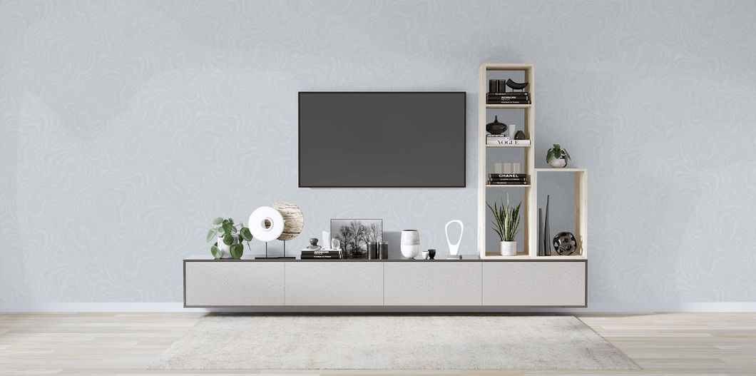 Обои виниловые на флизелиновой основе SINTRA Marble светло-серые 1,06х10,05м (532621), Светло-серый, Светло-серый, +