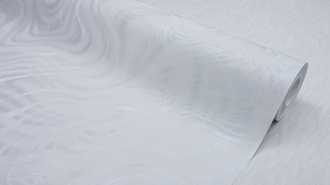 Обои виниловые на флизелиновой основе SINTRA Marble светло-серые 1,06х10,05м (532621), Светло-серый, Светло-серый, +