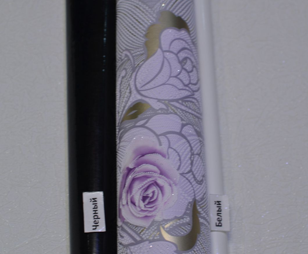 Шпалери акрилові на паперовій основі Слов'янські шпалери Garant В76,4 Лакшері фіолетовий 0,53 х 10,05м (7153-10)