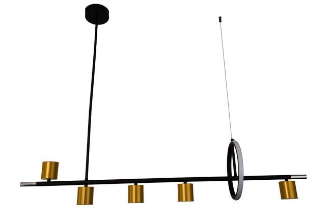 Люстра підвісна V LJ-1024 GD+BK, Золотий