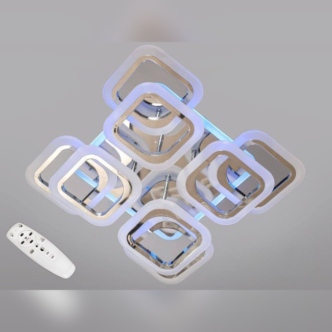Потолочная люстра с диммером и LED подсветкой, 110W
