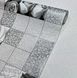 Шпалери вологостійкі на паперовій основі Ексклюзив сірий 0,53 х 10,05м (213-01)