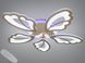 Потолочная LED люстра цветок белая 80Вт пульт