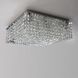 Люстра KRYSTAL 9xE14 S 500x500x170 CHROME-230-IP20, Хром
