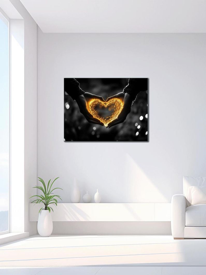 Картина на холсте МАKO " Огонь любви " 50x70 см MK10505_5070