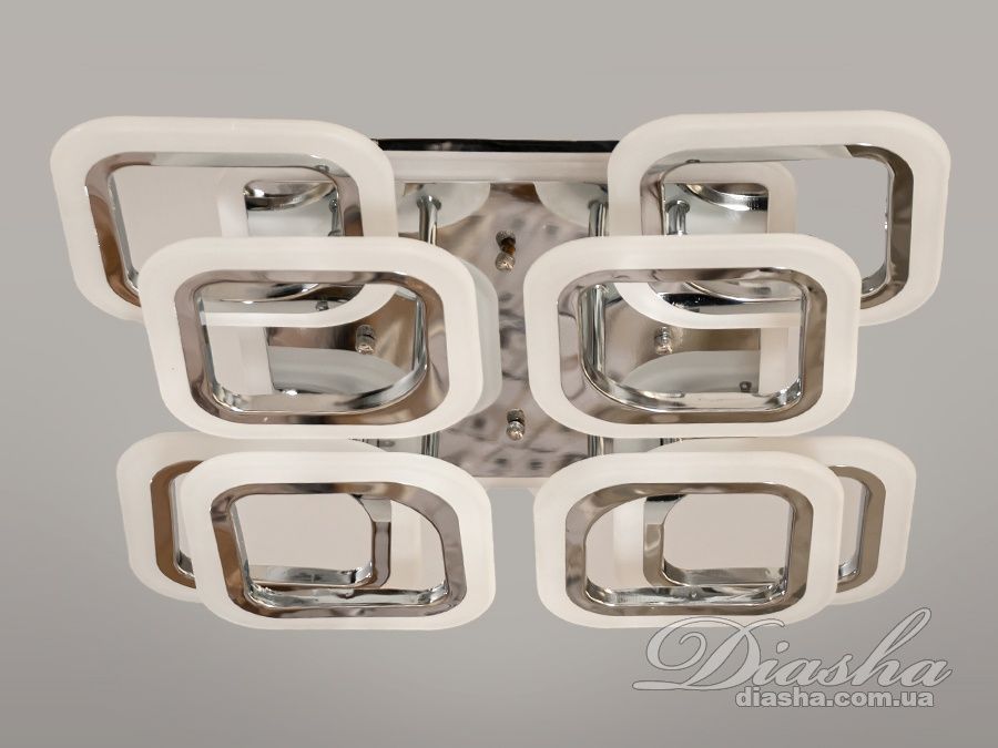Потолочная люстра с диммером и LED подсветкой, 110W